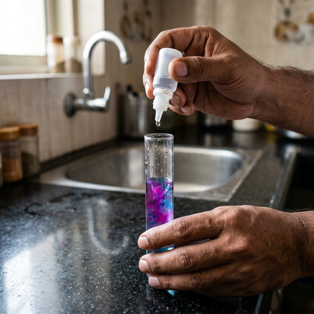 On-Site EDTA Chemical Titration Water Hardness & TDS Testing by Anjani Traders